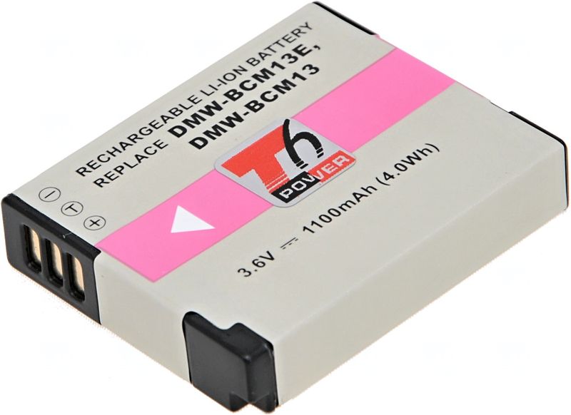 Batéria T6 Power Panasonic DMW-BCM13, DMW-BCM13E, 1100mAh, 4Wh