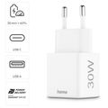 HAMA Rýchlonabíjačka, USB-C/A PD/QC 30W