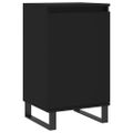 vidaXL Komoda čierna 40x35x70 cm kompozitné drevo