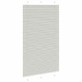 vidaXL plisovaná roleta svetlosivá 120x200 cm šírka látky 119,4 cm