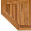 vidaXL Stolová doska 70x70x2,5 cm osemuholník masívne teakové drevo