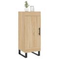 vidaXL Komoda dub sonoma 34,5x34x90 cm spracované drevo