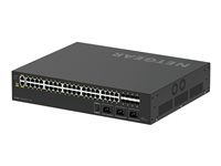 Prepínač - L3 - riadený - 40 x 10/100/1000 (PoE++) + 8 x 1 Gigabit / 10 Gigabit SFP+ - prúdenie vzduchu zo strany na stranu - možno montovať do rozvádzača - PoE++ (2880 W)