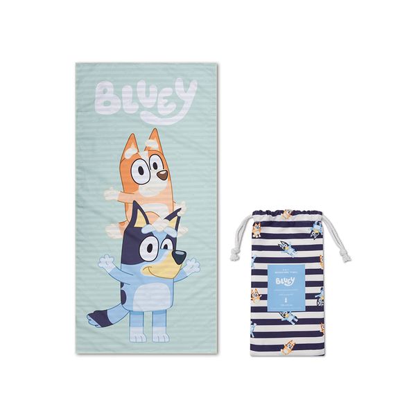 Plážový uterák z mikrovlákna 135 x 65 cm Bluey