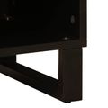vidaXL TV skrinka Hnedá 100 x 33 x 46 cm Masívne mango drevo
