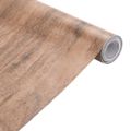 vidaXL Nálepka na nábytok samolepiaca vzhľad dreva 90x500 cm PVC