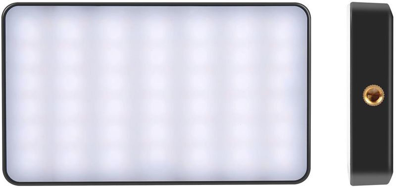 Vrecková LED lampa na fotenie PULUZ (čierna)