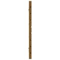 vidaXL Nástenné čelo postele medovohnedé 166x3x63 cm masívna borovica