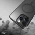 Etteri Matt Mag puzdro pre iPhone 16 Pro 6,3" čierne