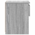 vidaXL Nočné stolíky 2 ks sivé sonoma 40x30x39 cm spracované drevo