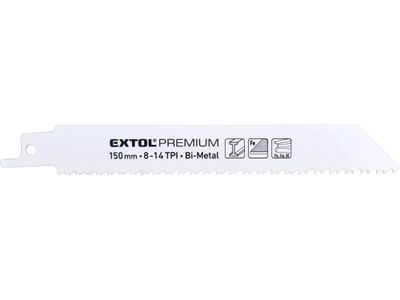 Plátky do pily ocasky 3ks, 150x19x0,9mm, Bi-metal EXTOL-PREMIUM