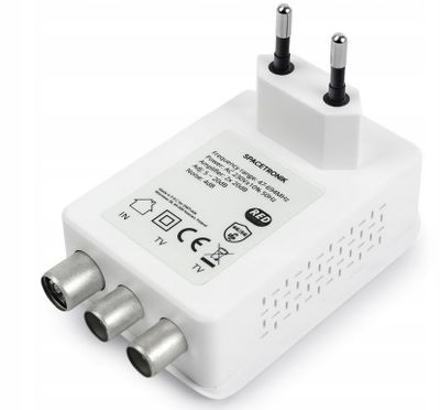 SPA-EX2 LTE II 5G filter anténny zosilňovač s napájacím zdrojom pre dva televízory
