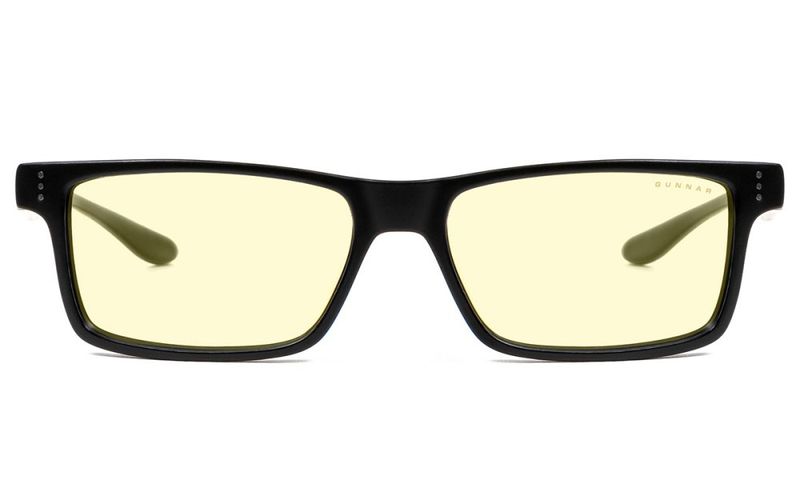 GUNNAR kancelářske/herní brýle VERTEX ONYX * jantárová skla * BLF 65 * GUNNAR focus Brýle, kancelárské, obroucky v barve ONYX, jantarová skla