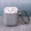 Carbonové puzdro pre Airpods / Airpods 2 sivé