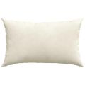 vidaXL Vankúše na pohovku 2 pcs Krémová 50 x 30 cm Kordúrová tkanina