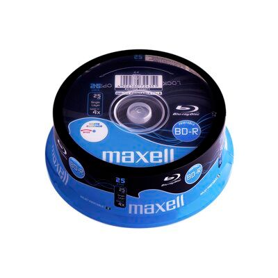 BD-R SL MAXELL 25GB 4X printable 25 cake