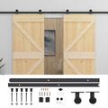 vidaXL Posuvné dvere 2 ks 90 x 210 cm Borovicový masív