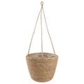 vidaXL 3 ks Prírodná Ø26 x 19 cm 100% Morská tráva