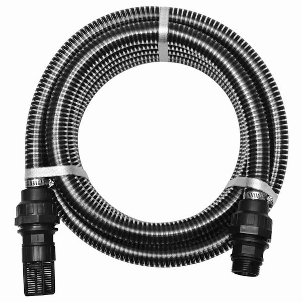 vidaXL Sacia hadica s konektormi 7 m 22 mm čierna