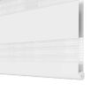 vidaXL Zebrová roleta 70,9x120 cm Šírka látky 66,7 cm biela
