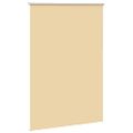 vidaXL Roleta Zatemnenie Béžová 100x130cm Šírka látky 95,7cm Polyester