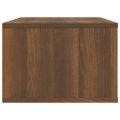 vidaXL Závesná TV skrinka hnedý dub 80x36x25 cm spracované drevo