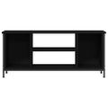 vidaXL TV skrinka 102 x 35 x 45 cm Čierny dub Kompozitné drevo