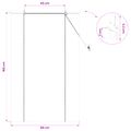 vidaXL Roleta Prírodná 80 x 160 cm Bambus