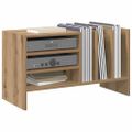 vidaXL Skrinka na gramofónové platne Remeselný dub 78,5 x 35 x 45 cm