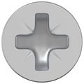 vidaXL Skrutka 10909 ks Strieborná M6 x 12 mm Železo