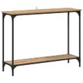 vidaXL Konzolový stôl dub artisan 101 x 30.5 x 75 cm Kompozitné drevo