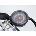 COMPASS 09154 hustilka nožná s manometrom dvojpístová TÜV/GS 2x120mm