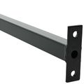 vidaXL Nastaviteľná bezpečnostná tyč na okno 3 ks 710 -1200 mm Oceľ