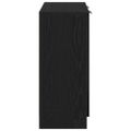 vidaXL Servírovacia skriňa Čierny dub 60 x 30 x 70 cm Kompozitné drevo