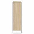 vidaXL Knižnica 99.5 x 30 x 108.5 cm Kompozitné drevo Sonoma
