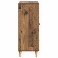 vidaXL Servírovacia skriňa Staré drevo 66 x 34,5 x 90 cm