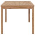 vidaXL Záhradný jedálenský stôl 180x90x77 cm teakový masív