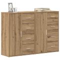 vidaXL Servírovacia skriňa 2 ks Remeselný dub 60 x 31 x 84 cm