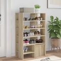vidaXL Skriňa na topánky 2 ks 62 x 35 x 100 cm Kompozitné drevo