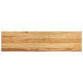 vidaXL Schodiskové stupne 12 ks svetlohnedá 100x25x2 cm dubový masív