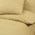vidaXL Sada obliečok na paplón sivohnedá 200x200 cm ľahké mikrovlákno
