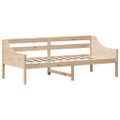 vidaXL Denná posteľ s matracom 80x200 cm masívna borovica