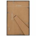 vidaXL Fotorámiky na stôl, koláž 3 ks, čierne 21x29,7 cm, MDF
