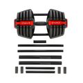 Jednoručná / obojručná variabilná činka HMS SGR40 PRO SET 2v1 40 kg