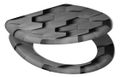 Schütte GREY HEXAGONS| Duroplast, Soft Close