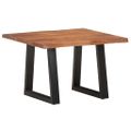vidaXL Konferenčný stolík, nepravidelné hrany 60x60x40 cm, akácia