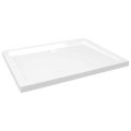 vidaXL Obdĺžniková sprchová vanička z ABS 80x100 cm
