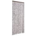 vidaXL Záves proti hmyzu, hnedý a béžový 100x220 cm, ženilka