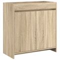 vidaXL Skriňa pod umývadlo do kúpeľne Dub sonoma 78,5 x 37,5 x 81 cm