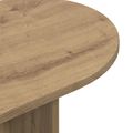 vidaXL Konzolový stôl Dub artisan 100 x 39,5 x 75 cm Kompozitné drevo